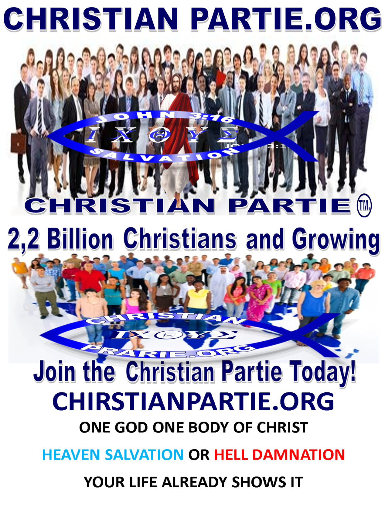 CHRISTIAN PARTIE.ORG